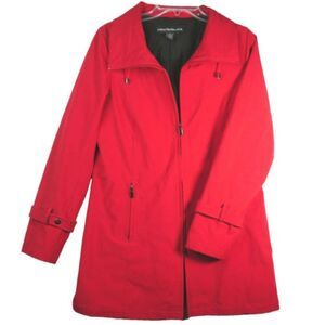 Kristen Blake Womens Size M/M Red Jacket Coat Fully Lined Waterproof
